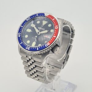 Seiko Mod Watch SKX007 Pepsi Bezel