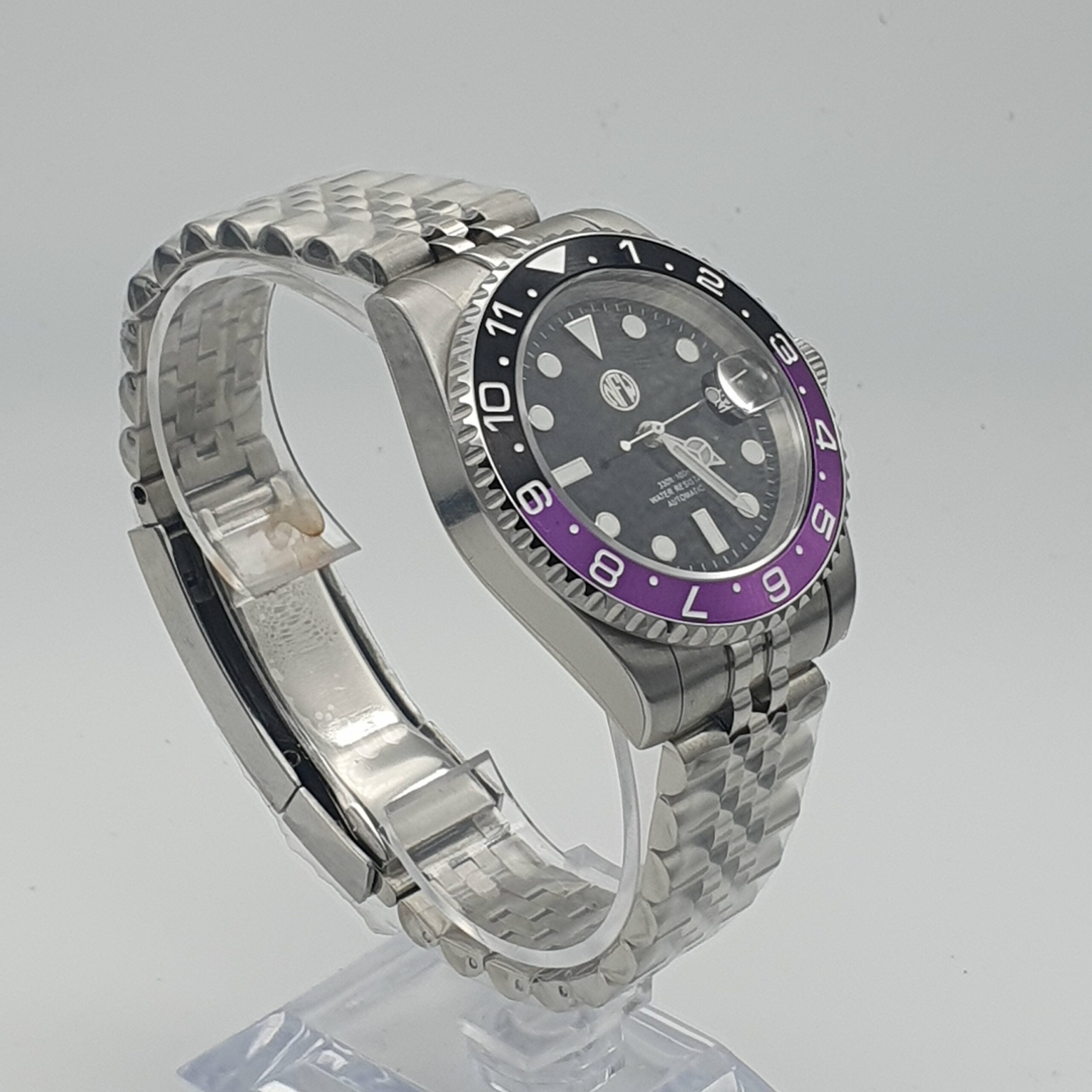 Seiko Mod Watch Submariner Joker NH35 Homage Automatic