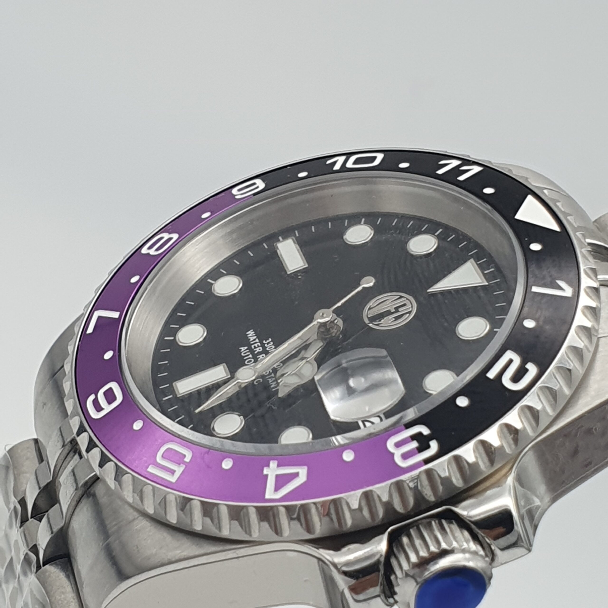 Seiko Mod Watch Submariner Joker NH35 Homage Automatic