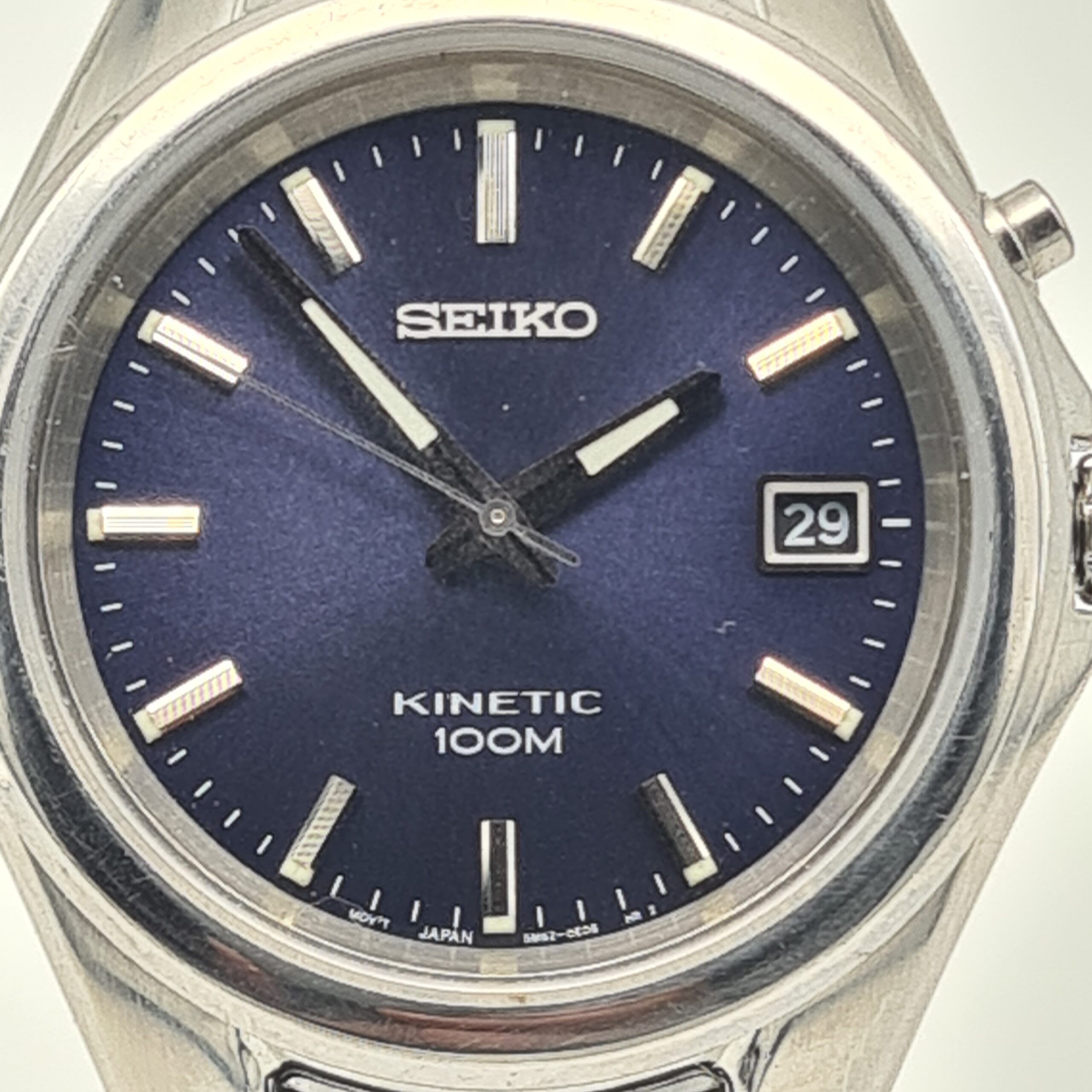 Seiko Kinetic 100m 5M62 0D50 Men s Watch Great Working